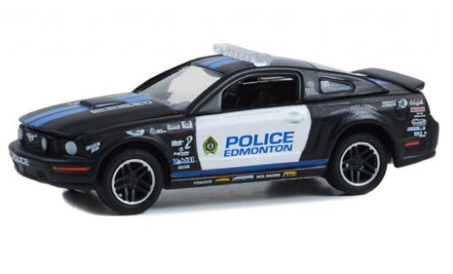 Ford Mustang 1/64 Greenlight GT Blue Line Racing 2009 modellautos