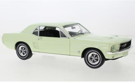 Ford Mustang 1/18 Greenlight la chaux 1968 modellautos