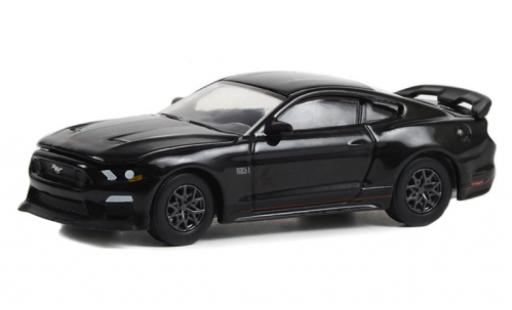 Ford Mustang 1/64 Greenlight Mach 1 schwarz 2022 modellautos