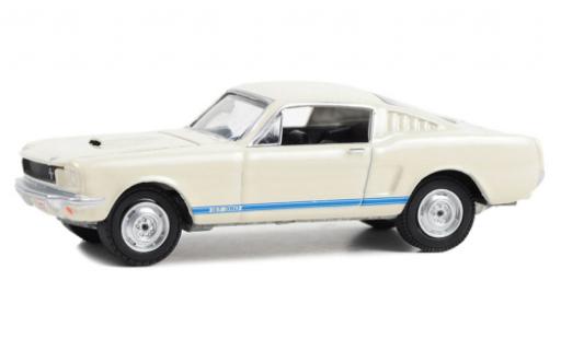 Shelby GT 350 1/64 Greenlight Ford Mustang blanche 1965 modellautos
