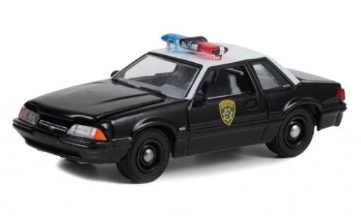 Ford Mustang 1/64 Greenlight SSP Wyoming Highway Patrol 1990 modellautos