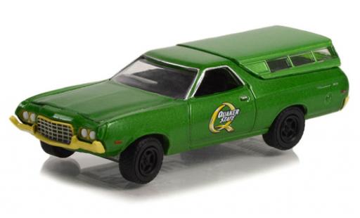 Ford Ranchero 1/64 Greenlight 500 Quaker State 1972 modellautos
