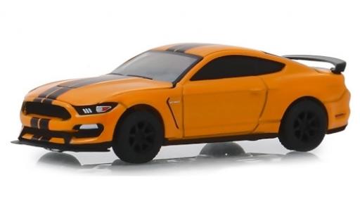 Modellautos Shelby GT 1/64 Greenlight Ford 350R orange/noire 2019 Shelby GT 1/64 Greenlight Ford 350R orange/noire 2019 modellautos