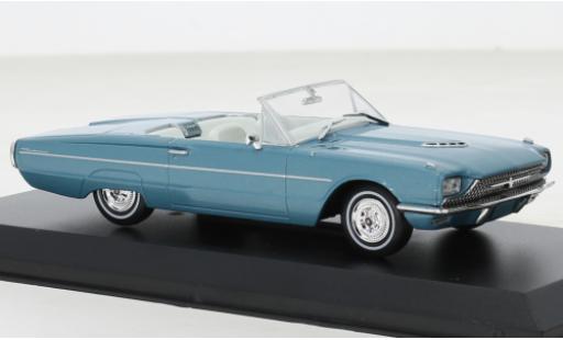Modellautos Ford Thunderbird 1/43 Greenlight Cabrio metallise blau Thelma & Louise 1966 Ford Thunderbird 1/43 Greenlight Cabrio metallise blau Thelma & Louise 1966 modellautos