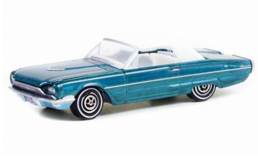 Modellautos Ford Thunderbird 1/64 Greenlight metallise türkis/weiss Thelma & Louise 1966 Ford Thunderbird 1/64 Greenlight metallise türkis/weiss Thelma & Louise 1966 modellautos