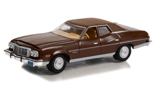 Modellautos Ford Torino 1/64 Greenlight Brougham braun/beige Charlies Angels 1974 Ford Torino 1/64 Greenlight Brougham braun/beige Charlies Angels 1974 modellautos