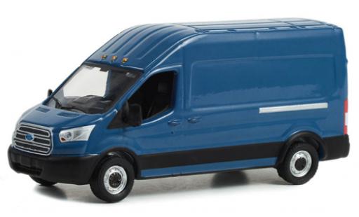 Modellautos Ford Transit 1/64 Greenlight LWB HD blau 2017 Ford Transit 1/64 Greenlight LWB HD blau 2017 modellautos