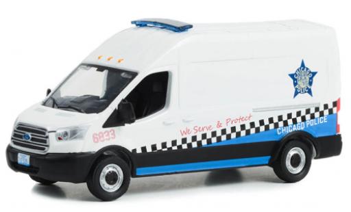 Modellautos Ford Transit 1/64 Greenlight LWB HD Chicago Police 2019 Ford Transit 1/64 Greenlight LWB HD Chicago Police 2019 modellautos