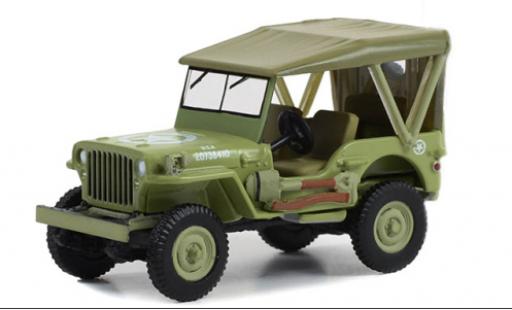Modellautos Jeep Willys 1/64 Greenlight MB d 1945 Jeep Willys 1/64 Greenlight MB d 1945 modellautos