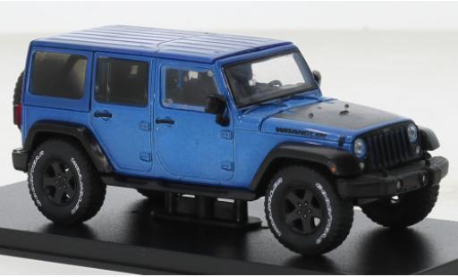 Modellautos Jeep Wrangler 1/43 Greenlight Unlimited Black Bear Edition metallise blau 2016 Jeep Wrangler 1/43 Greenlight Unlimited Black Bear Edition metallise blau 2016 modellautos