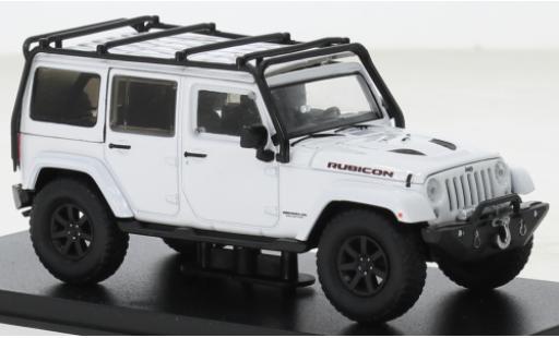 Jeep Wrangler 1/43 Greenlight Unlimited Rubicon X weiss 2014 modellautos