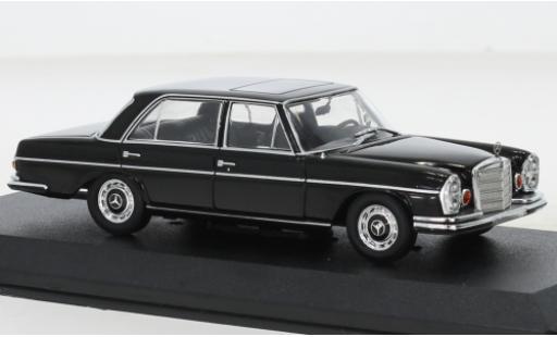 Mercedes 280 1/43 Greenlight SEL 4.5 (W108) noire Rocky IV 1972 modellautos