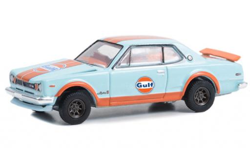 Modellautos Nissan Skyline 1/64 Greenlight 2000 GT-R (KPGC110) Gulf 1971 Nissan Skyline 1/64 Greenlight 2000 GT-R (KPGC110) Gulf 1971 modellautos