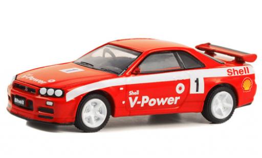 Modellautos Nissan Skyline 1/64 Greenlight GT-R (R34) S 2001 Nissan Skyline 1/64 Greenlight GT-R (R34) S 2001 modellautos
