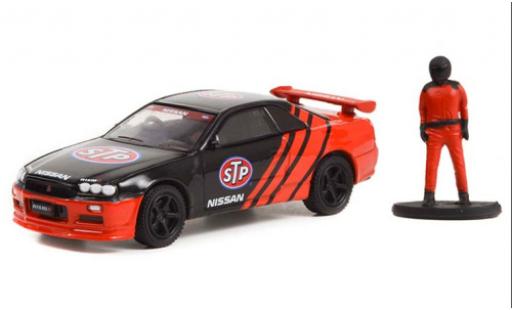 Modellautos Nissan Skyline 1/64 Greenlight (R34) STP 1999 Nissan Skyline 1/64 Greenlight (R34) STP 1999 modellautos