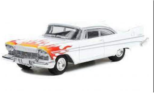 Modellautos Plymouth Belvedere 1/64 Greenlight weiss/Dekor 1957 Plymouth Belvedere 1/64 Greenlight weiss/Dekor 1957 modellautos