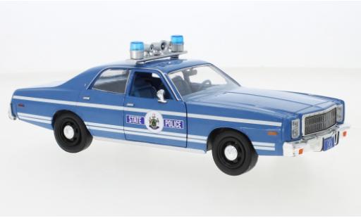 Plymouth Fury 1/24 Greenlight Maine State Police 1978 modellautos