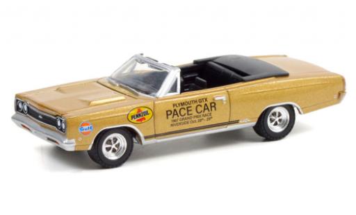 Modellautos Plymouth GTX 1/64 Greenlight Hemi Cabrio Pace Car 1968 Plymouth GTX 1/64 Greenlight Hemi Cabrio Pace Car 1968 modellautos
