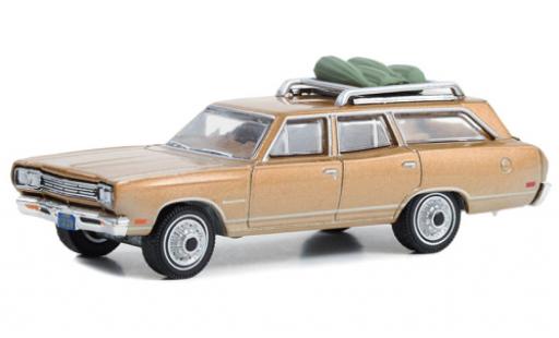 Modellautos Plymouth Satellite 1/64 Greenlight Station Wagon The Brady Bunch 1969 Plymouth Satellite 1/64 Greenlight Station Wagon The Brady Bunch 1969 modellautos