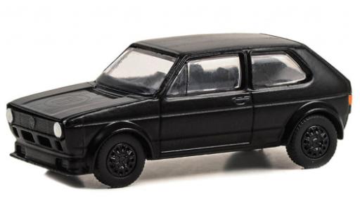 Modellautos Volkswagen Golf 1/64 Greenlight I matte noir 1980 Volkswagen Golf 1/64 Greenlight I matte noir 1980 modellautos
