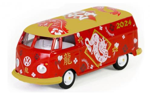Volkswagen T1 1/64 Greenlight fourgon 2024 - Year Of The Dragon modellautos
