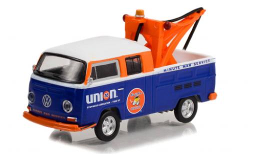Volkswagen T2 1/64 Greenlight cabine double Union 76 1969 modellautos
