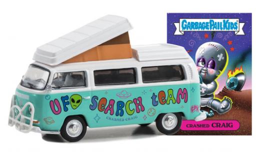 Modellautos Volkswagen T2 1/64 Greenlight Camper la chaux/blanche 1968 Volkswagen T2 1/64 Greenlight Camper la chaux/blanche 1968 modellautos