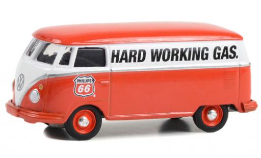 Volkswagen T2 1/64 Greenlight fourgon Hard Working Gas modellautos