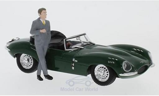 Modellautos Jaguar XK SS 1/43 Greenlight SS grün RHD 1957 Steve McQueen Collection mit Fahrer Figur Jaguar XK SS 1/43 Greenlight SS grün RHD 1957 Steve McQueen Collection mit Fahrer Figur modellautos