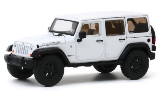 Jeep Wrangler 1/43 Greenlight Unlimited MOAB weiss 2013 modellautos