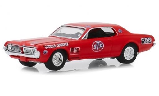 Modellautos Mercury Cougar 1/64 Greenlight rot/Dekor STP 1967 Mercury Cougar 1/64 Greenlight rot/Dekor STP 1967 modellautos