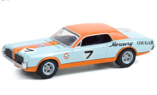 Modellautos Mercury Cougar 1/64 Greenlight XR7 Trans Am Racer No.7 Gulf 1967 Mercury Cougar 1/64 Greenlight XR7 Trans Am Racer No.7 Gulf 1967 modellautos