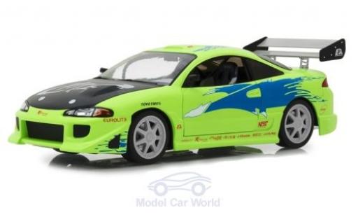 Modellautos Mitsubishi Eclipse 1/18 Greenlight grün/Dekor Fast & Furious 1995 Mitsubishi Eclipse 1/18 Greenlight grün/Dekor Fast & Furious 1995 modellautos