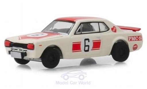 Modellautos Nissan Skyline 1/64 Greenlight 2000 GT-R weiss 1971 Nissan Skyline 1/64 Greenlight 2000 GT-R weiss 1971 modellautos