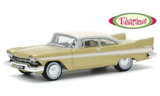 Modellautos Plymouth Belvedere 1/64 Greenlight mettalic beige/beige 1957 Tulsarama Plymouth Belvedere 1/64 Greenlight mettalic beige/beige 1957 Tulsarama modellautos
