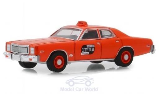 Modellautos Plymouth Fury 1/64 Greenlight Binghamton New York City Taxi 1977 Plymouth Fury 1/64 Greenlight Binghamton New York City Taxi 1977 modellautos