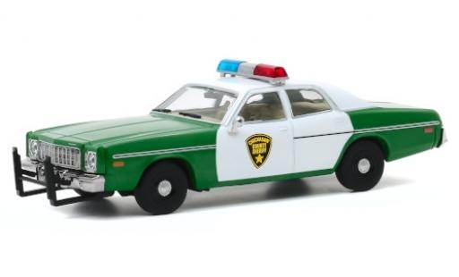 Modellautos Plymouth Fury 1/43 Greenlight Chickasaw County Sheriff 1975 Plymouth Fury 1/43 Greenlight Chickasaw County Sheriff 1975 modellautos
