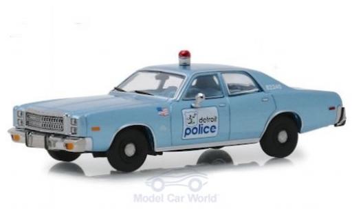 Plymouth Fury 1/43 Greenlight Detroit Police 1977 Beverly Hills Cop modellautos