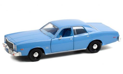 Modellautos Plymouth Fury 1/24 Greenlight blau Christine 1977 Plymouth Fury 1/24 Greenlight blau Christine 1977 modellautos