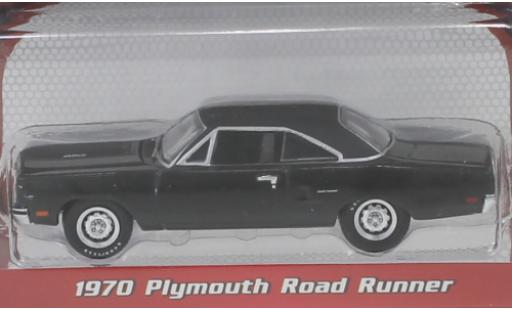 Modellautos Plymouth Road Runner 1/64 Greenlight schwarz 1970 Plymouth Road Runner 1/64 Greenlight schwarz 1970 modellautos