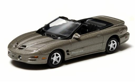 Modellautos Pontiac Firebird 1/64 Greenlight T/A Cabrio mettalic grau 1999 sans Vitrine Pontiac Firebird 1/64 Greenlight T/A Cabrio mettalic grau 1999 sans Vitrine modellautos
