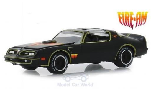 Modellautos Pontiac Firebird 1/64 Greenlight T/A Fire AM by VSE schwarz/Dekor 1977 Pontiac Firebird 1/64 Greenlight T/A Fire AM by VSE schwarz/Dekor 1977 modellautos