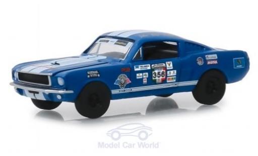 Shelby GT 350 1/64 Greenlight blau No.356 La Carrera Panamericana 1965 modellautos