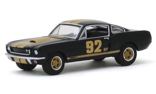 Shelby GT 350 1/64 Greenlight H schwarz/gold 92 BP 1966 modellautos