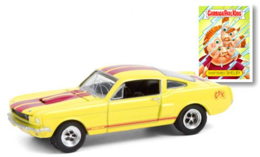 Modellautos Shelby GT 1/64 Greenlight 350 gelb/rot GPK - Garbage Pail Kids 1966 Shelby GT 1/64 Greenlight 350 gelb/rot GPK - Garbage Pail Kids 1966 modellautos
