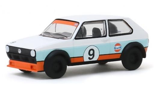 Modellautos Volkswagen Golf 1/64 Greenlight I No.9 Gulf 1974 Volkswagen Golf 1/64 Greenlight I No.9 Gulf 1974 modellautos