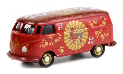 Volkswagen T1 1/64 Greenlight Kastenwagen Year Of The Tiger 2022 modellautos