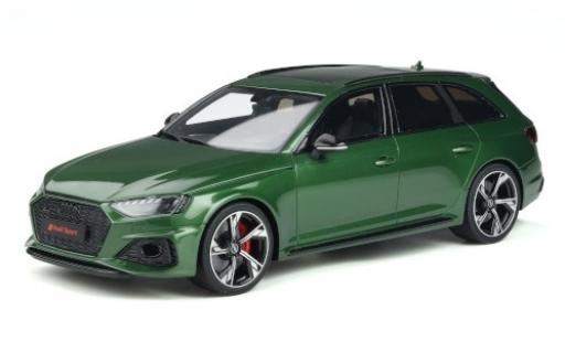 Modellautos Audi RS4 1/18 GT Spirit Avant mettalic grün 2020 Audi RS4 1/18 GT Spirit Avant mettalic grün 2020 modellautos