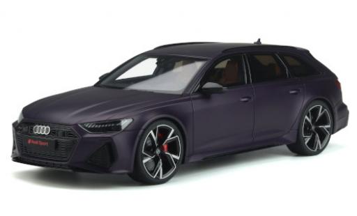 Modellautos Audi RS6 1/18 GT Spirit Avant (C8) matt-lila 2020 Audi RS6 1/18 GT Spirit Avant (C8) matt-lila 2020 modellautos