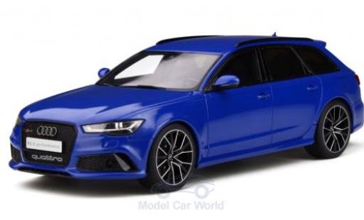 Modellautos Audi RS6 1/18 GT Spirit (C7) Performance Nogaro Edition mettalic blau 2018 Audi RS6 1/18 GT Spirit (C7) Performance Nogaro Edition mettalic blau 2018 modellautos